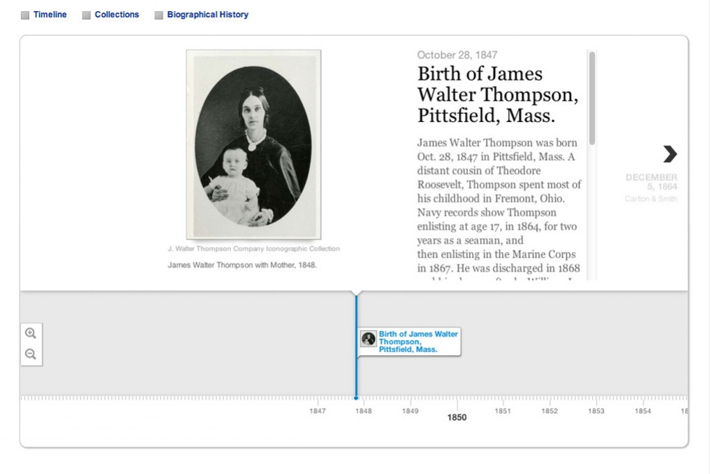 J. Walter Thompson Company Timeline