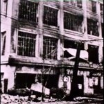 The YMCA building in Yokohama, showing damage from the Great Kanto Earthquake of 1923. 