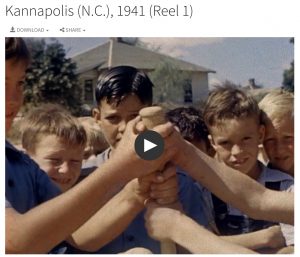 Image of Kannaopolis film from the H. Lee Waters film collection