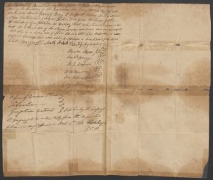 Deed of manumission freeing Sue, an enslaved woman, and her daughter Margaret, Georgetown, South Carolina, 1815 October 6