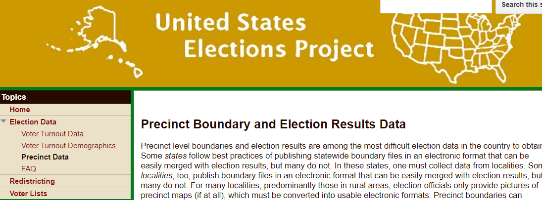 United States Elections Project