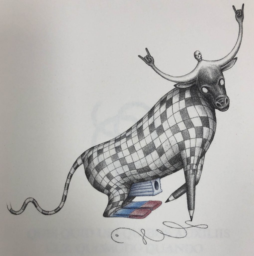 Illustration of fictional animal