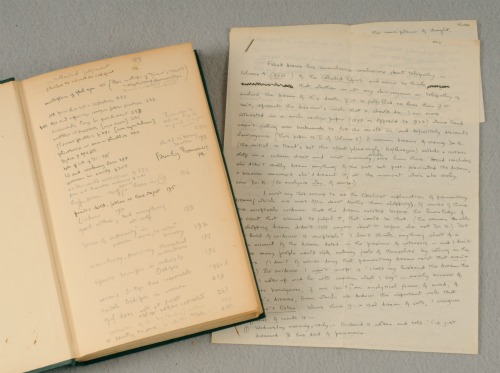 Annotations and Manuscript by Brigid Brophy