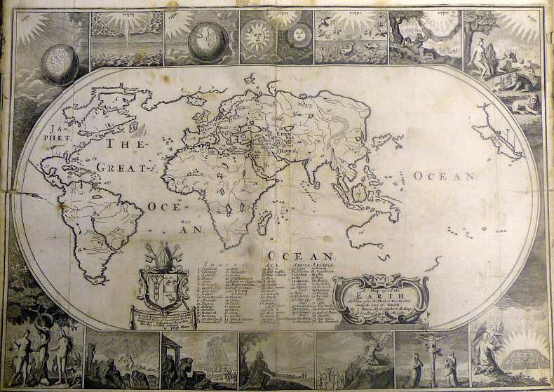 Map from the Baker Collection, including California as an island