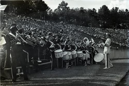 Duke University Marching Band, October 7, 1939