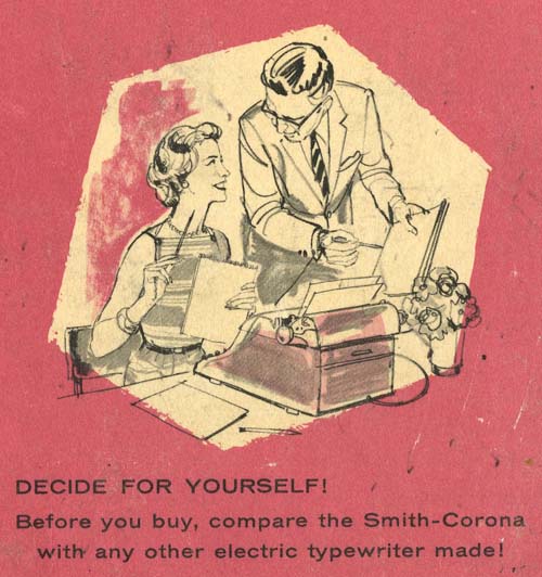 Image from Smith-Corona’s Complete Secretary’s Handbook (1951) 