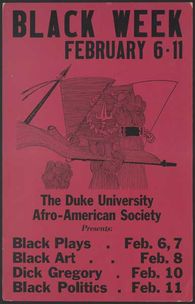 Black Week Poster, 1969