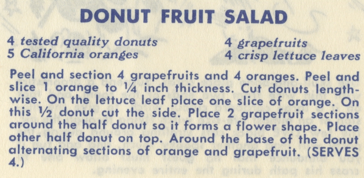 Donut Fruit Salad