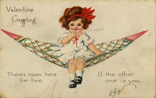 Valetine, undated. From the Postcard Collection.