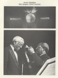 Program from 80th Spingarn Medal program, 1995