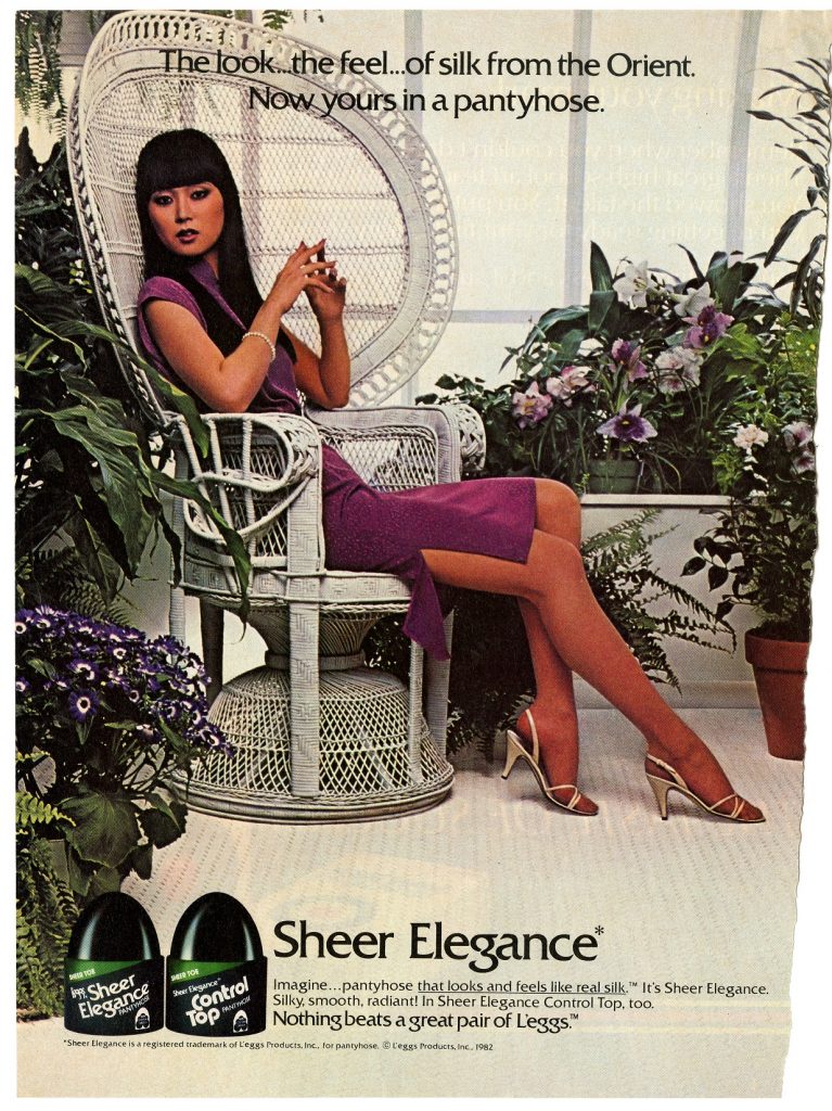 Sheer Elegance pantyhose advertisement
