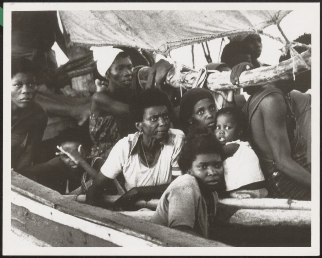Photo of Haitian migrants from Caribbean Sea Migration