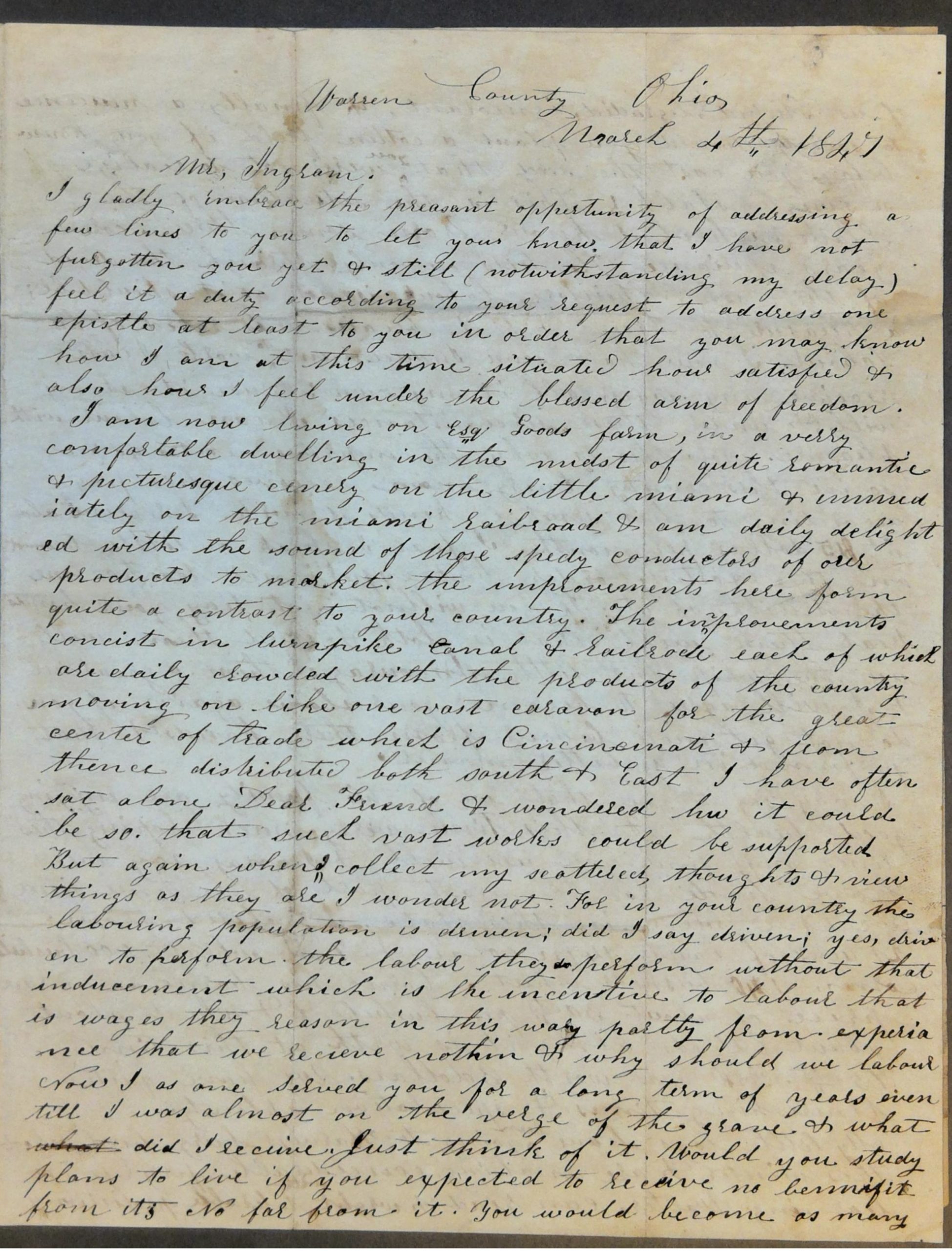 Page 1 of Chiles Letter