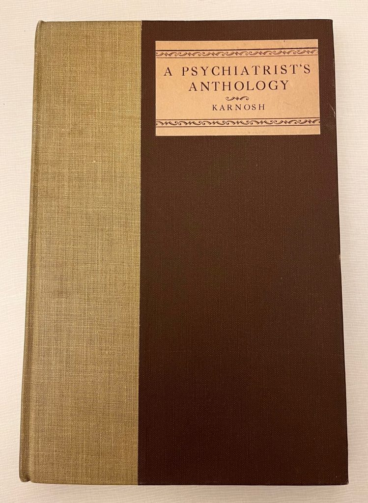 Cover of "A Psychiatrists Anthology"