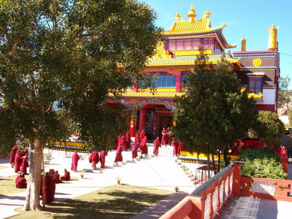 Menri Monastery in Northern India possesses the world’s largest collection of manuscripts relating to Bön, the pre-Buddhist religion of Tibet.