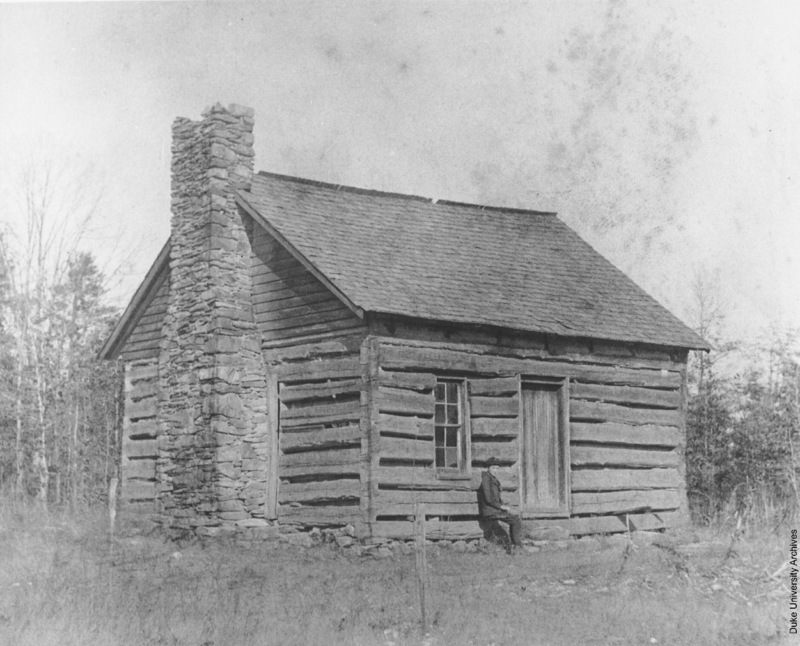 Brown's Schoolhouse, the humble predecessor of Duke University