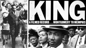 Poster for film, King, a Filmed Record
