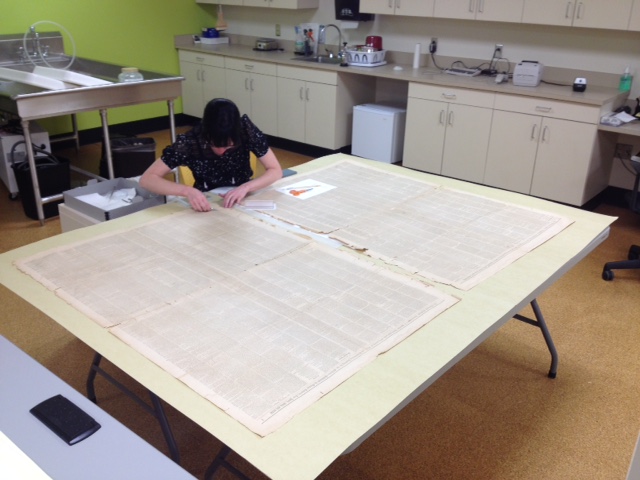 The Largest Sheet Of Paper Ever Made And Printed Preservation 